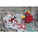 Fresque WONDER WOMAN STREETART